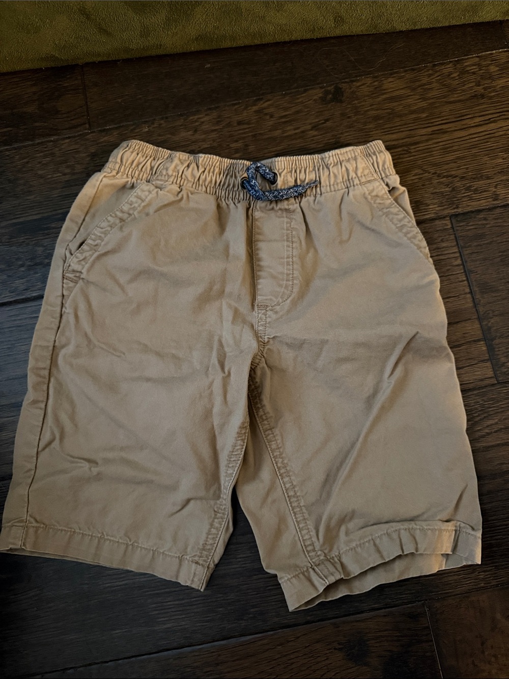 5/$25 Boys Casual Elastic-Waist Khaki Shorts